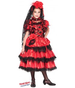 Costume carnevale - SPAGNOLA PRESTIGE RAGAZZA